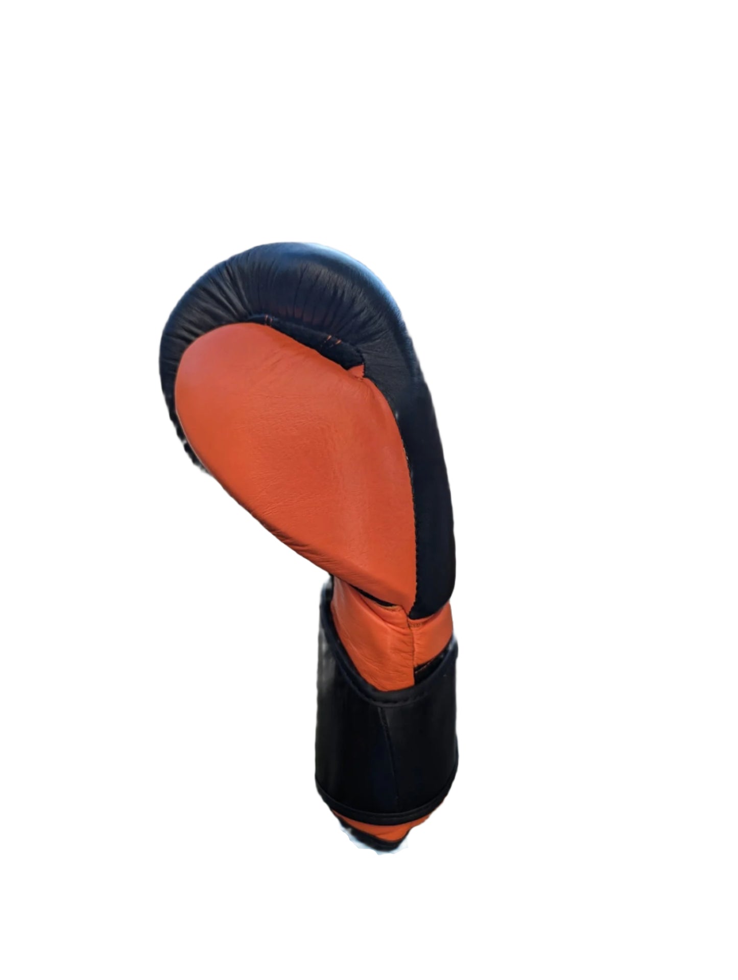 Orange/Black Boxing gloves velcro